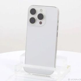 ソフマップ 〔中古品〕 iPhone15 Pro 512GB ホワイトチタニウム MTUJ3J／A SIMフリー【305】