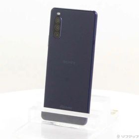 【中古】SONY(ソニー) Xperia 10 II 64GB ブルー SO-41A docomoロック解除SIMフリー 【269-ud】