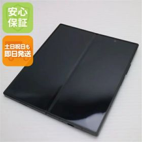 【中古】美品 SIMフリー Galaxy Z Fold6 256GB クラフテッドブラック スマホ SAMSUNG 安心保証 即日発送 土日祝発送OK