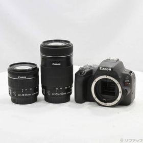 〔中古〕Canon(キヤノン) EOS Kiss X9 ブラック ダブルズームキット〔251-ud〕