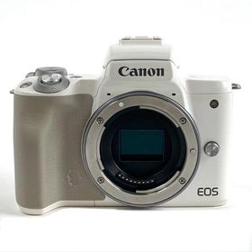 キヤノン Canon EOS Kiss M ボディ ホワイト デジタル ミラーレス 一眼カメラ 中古