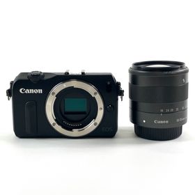 キヤノン EOS M EF-M 18-55 IS STM レンズキット ブラック 中古(ミラーレス一眼)