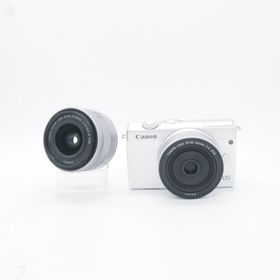 キヤノン(Canon)の【中古】(キヤノン) Canon EOS M200 ダブルレンズキツト ホワイト(コンパクトデジタルカメラ)