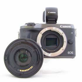 キヤノン(Canon)の【中古】(キヤノン) Canon EOS M6+EF-M15-45 IS STM+EVF-DC1(コンパクトデジタルカメラ)