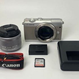 【返品保証・動作確認済】Canon EOS M100＋15-45mmレンズキット