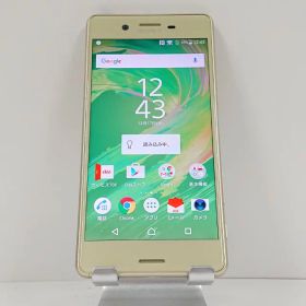 Xperia X Performance SOV33 au ライムゴールド 送料無料 本体 c16002 【中古】