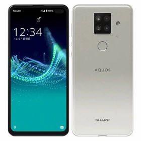 【中古】【安心保証】 AQUOS sense4 plus SH-M16[128GB] 楽天モバイル ホワイト