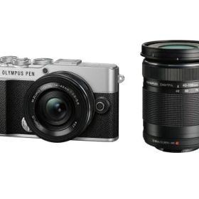 OM SYSTEM PEN E-P7 EZダブルズームキット シルバー