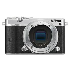 【中古】 Nikon ミラーレス一眼 Nikon1 J5 ボディ シルバー J5SL