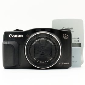 【新品級】CANON Power Shot SX700 HS ブラック#8714(コンパクトデジタルカメラ)