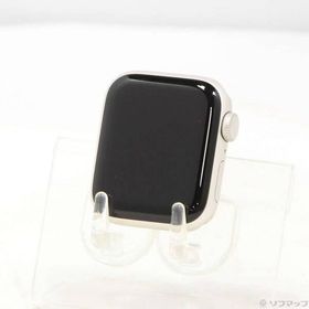 〔中古〕Apple(アップル) Apple Watch SE 第2世代 GPS 40mm スターライトアルミニウムケース バンド無し DEMO品〔258-ud〕