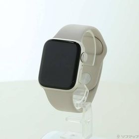 〔中古〕Apple(アップル) Apple Watch SE 第2世代 GPS 40mm スターライトアルミニウムケース スターライトスポーツバンド〔196-ud〕