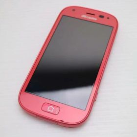 【中古】F-04J らくらくスマートフォン4 ピンク PINK 白ロム docomo