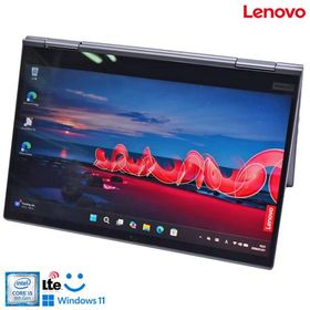 2-in-1 Lenovo ThinkPad X1 Yoga 4th LTE フルHD タッチパネル 顔認証 Core i5 8265U m.2SSD256G メモリ8G Wi-Fi Windows11