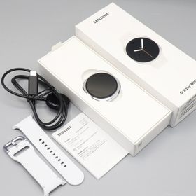 サムスン(SAMSUNG)の【美品】SAMSUNG Galaxy Watch8 40mm SM-L320NZSJXJP シルバー スマートウォッチ ギャラクシーウォッチ 本体(腕時計(デジタル))