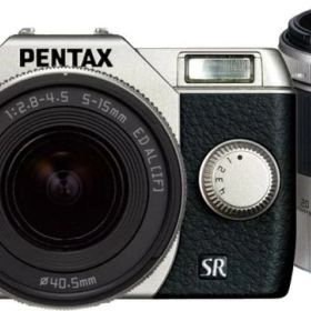 【中古】PENTAX デジタルミラーレス一眼 Q10 ダブルズームキット [標準ズーム 02 STANDARD ZOOM ・望遠ズーム 06 TELEPHOTO ZOOM] シルバー Q10 WZOOMKIT SILVER 12174