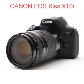 キヤノン(Canon)のWi-Fi/動画/保証/Canon EOS Kiss X10i望遠レンズセット(デジタル一眼)