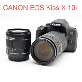 キヤノン(Canon)のCANON EOS Kiss X10i標準&望遠ダブルレンズセット(デジタル一眼)