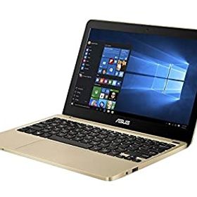 【中古】「非常に良い」ASUS ノートブック E200HA ゴールド ( WIN 10 64Bit / Atom x5-Z8300 / 11.6インチ / 1.44GHz ) E200HA-GOLD