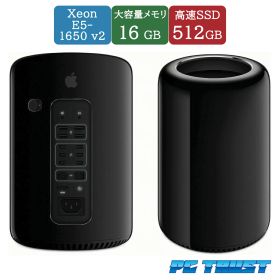 【送料無料】DT: デスクトップパソコンPC Apple Mac Pro (Late 2013) A1481 EMC：2630 Xeon E5 1650 v2 3.50GHz / メモリ：16GB / SSD：512GB / Monterey 【3ケ月保証】