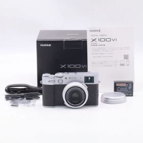 富士フイルム(FUJIFILM) デジタルカメラ X100Ⅵ シルバー X100Ⅵ-S