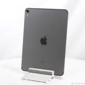 【中古】Apple(アップル) iPad Pro 11インチ 64GB スペースグレイ MU0M2J／A SIMフリー 【305-ud】