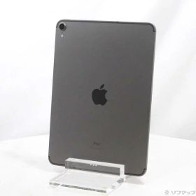 【中古】au iPad Pro 11インチ 64GB スペースグレイ MU0M2J／A SIMフリー 【305-ud】