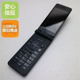 安心保証 良品中古 SH-02L AQUOS ケータイ ブラック 本体 白ロム
