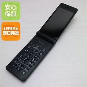 安心保証 良品中古 SH-02L AQUOS ケータイ ブラック 本体 白ロム