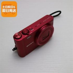 美品 DSC-WX300 Cyber-shot レッド 即日発送 デジカメ SONY 本体 あすつく 土日祝発送OK