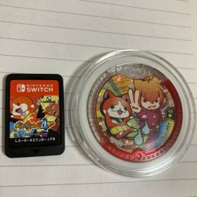 Switch 妖怪ウォッチ4++ ソフト カセット 特典付き メダル