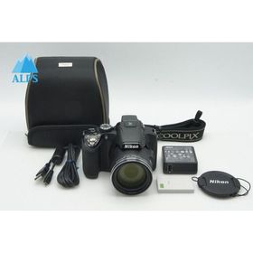 美品 Nikon ニコン COOLPIX P510 デジタルカメラ ブラック ケース付 251223e【アルプスカメラ】