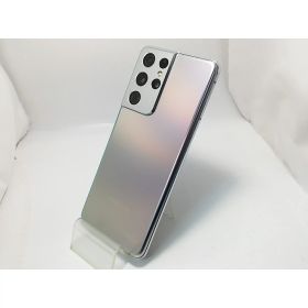 【中古】SAMSUNG 海外版 【SIMフリー】 Galaxy S21 Ultra 5G Phantom Silver 12GB 256GB SM-G9980【戸塚】保証期間1ヶ月【ランクA】