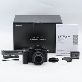 フジフイルム(富士フイルム)のFUJIFILM X-S10 レンズキット XC15-45mm ブラック(ミラーレス一眼)