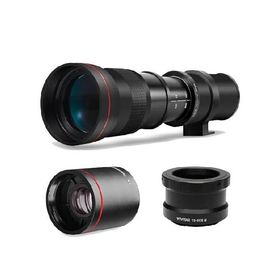 【平行輸入品】ハイパワー 420-1600mm f/8.3 手動望遠ズームレンズ Canon Digital EOS Rebel EOS-M E