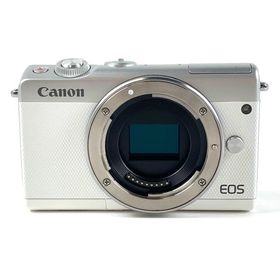 キヤノン Canon EOS M100 ボディ ホワイト デジタル ミラーレス 一眼カメラ 中古