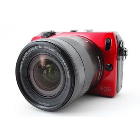 キヤノン Canon EOS M レッド レンズキット 美品 SDカードストラップ付き