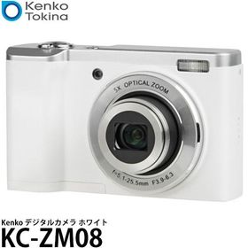 ケンコー・トキナー KC-ZM08 Kenko デジタルカメラ ホワイト 【送料無料】