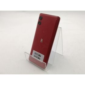 【中古】Wiko 楽天モバイル 【SIMフリー】 Rakuten Hand 5G クリムゾンレッド 4GB 128GB P780【ECセンター】保証期間１ヶ月【ランクB】