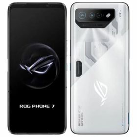 【中古】【安心保証】 ROG Phone 7 ROG7-WH12R256[256GB] SIMフリー ストームホワイト