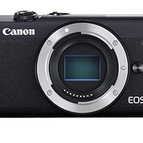 【中古】［非常に良い］Canon ミラーレス一眼カメラ EOS M200 ボディー ブラック EOSM200BK-BODY