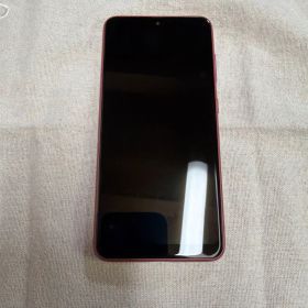 Galaxy スマートフォン 赤 SC-56B SIM解除済み