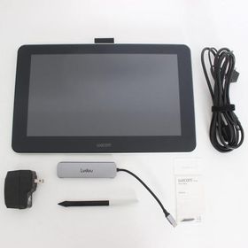 ボーナスストア+5％【美品】WACOM One Creative Pen Display DTC133W0D 液晶ペンタブレット ホワイト 液タブ ワコム 本体