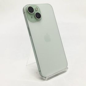 【全額返金保証】【最速発送】 iPhone 15 512GB グリーン Softbank 美品 動作確認済 90%