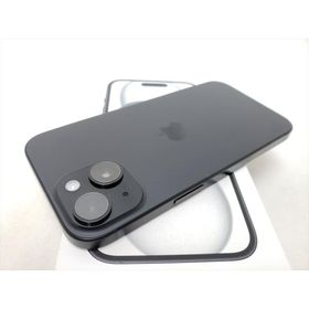 (中古) iPhone15 256GB ブラック /MTMN3J/A 【国内版 SIMFREE】、SIMフリー