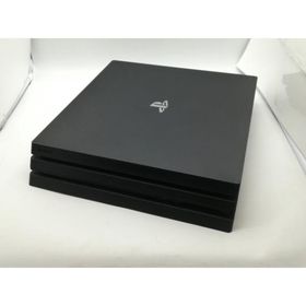 【中古】SONY PlayStation4 Pro ジェット・ブラック 1TB CUH-7200BB01【OSU301】保証期間１ヶ月【ランクB】
