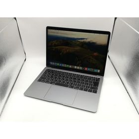 【中古】Apple MacBook Air 13インチ Corei5:1.6GHz 128GB スペースグレイ MRE82J/A (Late 2018)【川崎駅前】保証期間１ヶ月【ランクC】