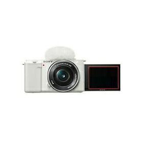 SONY ソニー デジタル一眼カメラ α VLOGCAM パワーズームレンズキット ホワイト(ZV-E10L/W)