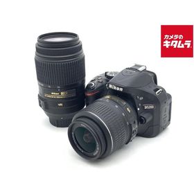 【中古】 【並品】 ニコン D5200 ダブルズームキット ブラック