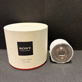 【中古品】SONY Cyber-shot DSC-QX10 バッテリー・箱付き ホワイト 〓